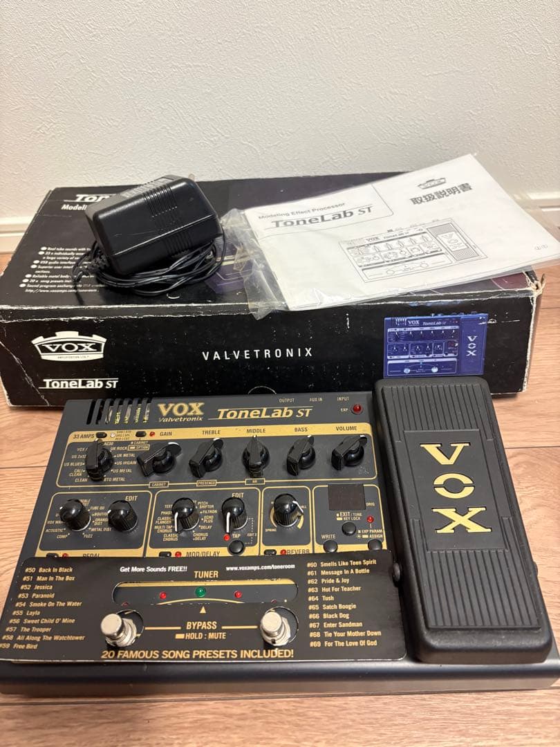 VOX ToneLab ST マルチエフェクター　箱あり完品