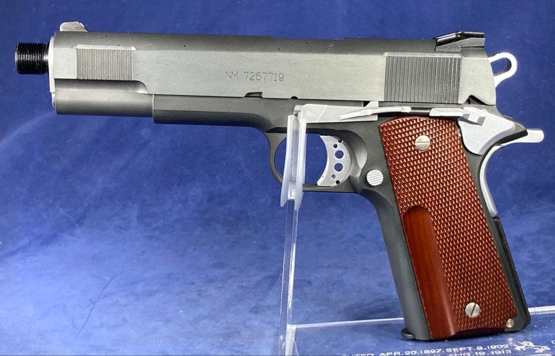 ウエスタンアームズ　スネークマッチ1911 ガスブローバック　美品　メタルギア
