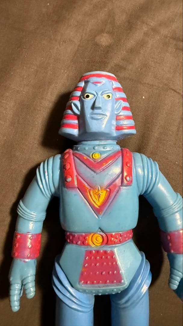 ジャイアントロボ　ソフビ　当時物