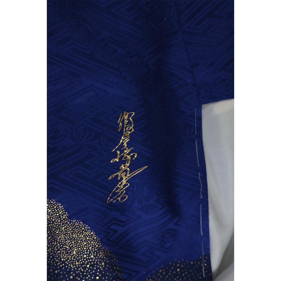 極美品！華道家■假屋崎省吾氏171cm振袖6点セット帯フルセット成人式RB25