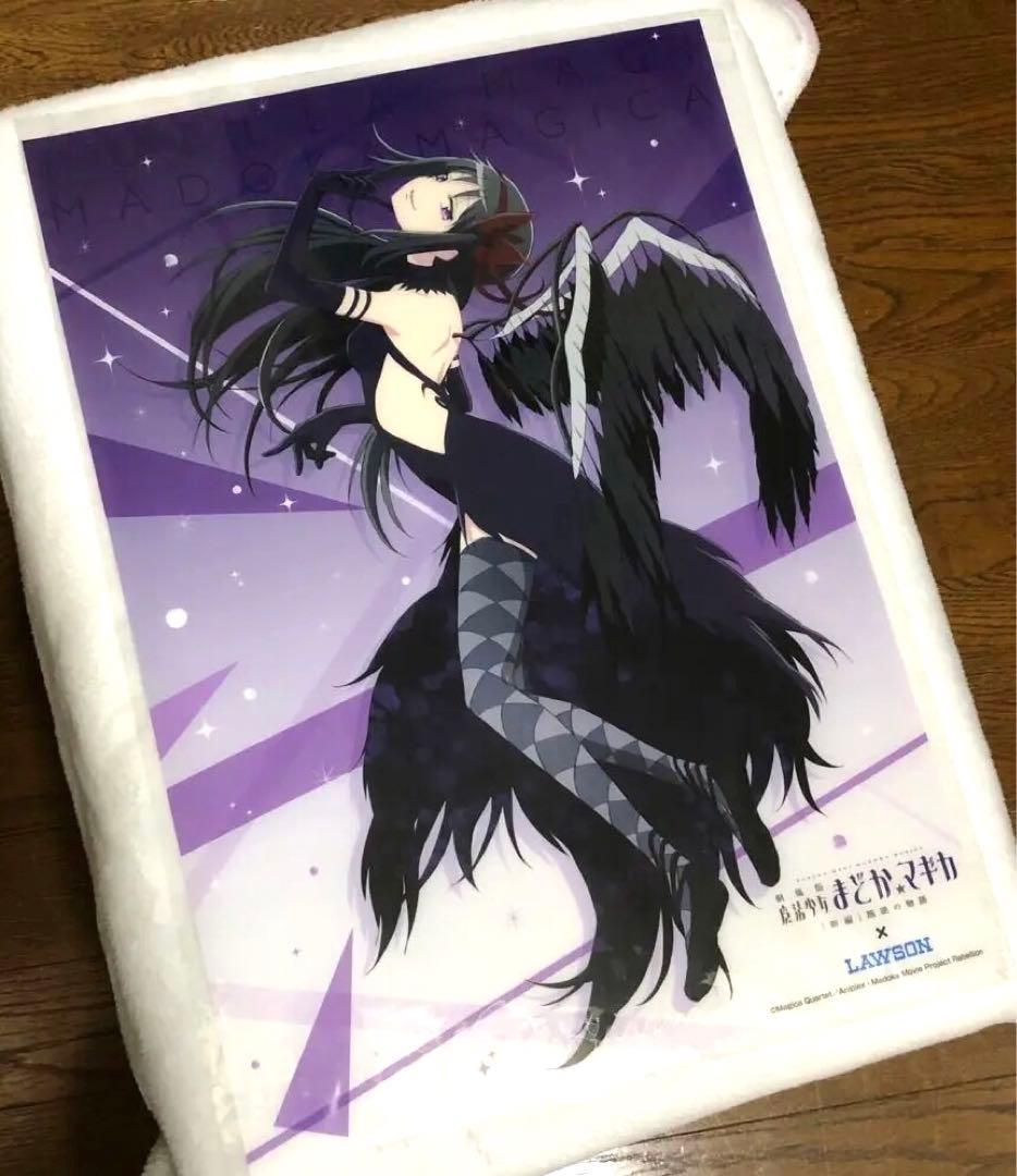 ローソンコラボ 悪魔ほむら クリアポスター