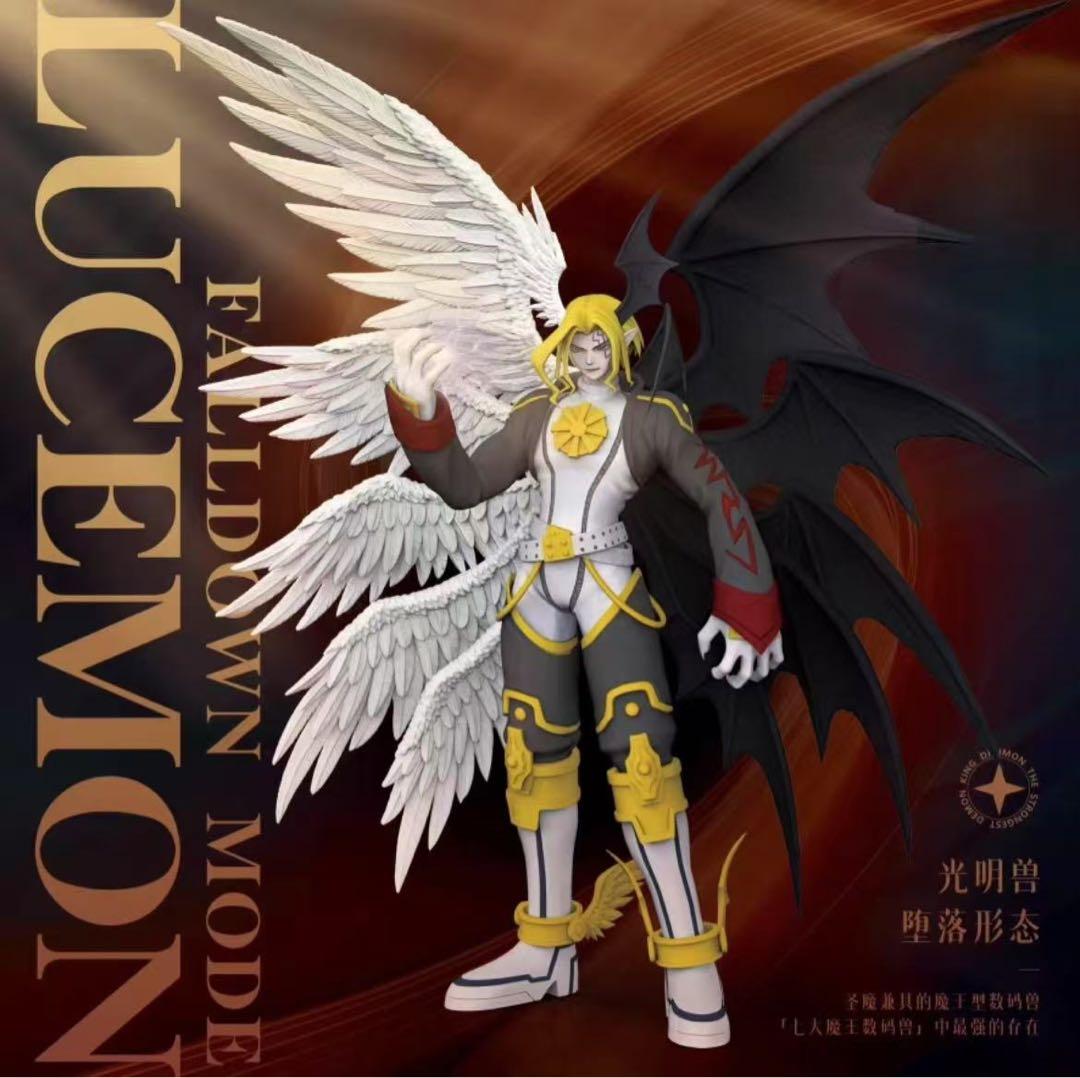 デジモンアドベン ルーチェモン 樹脂フィギュア ガレージキット