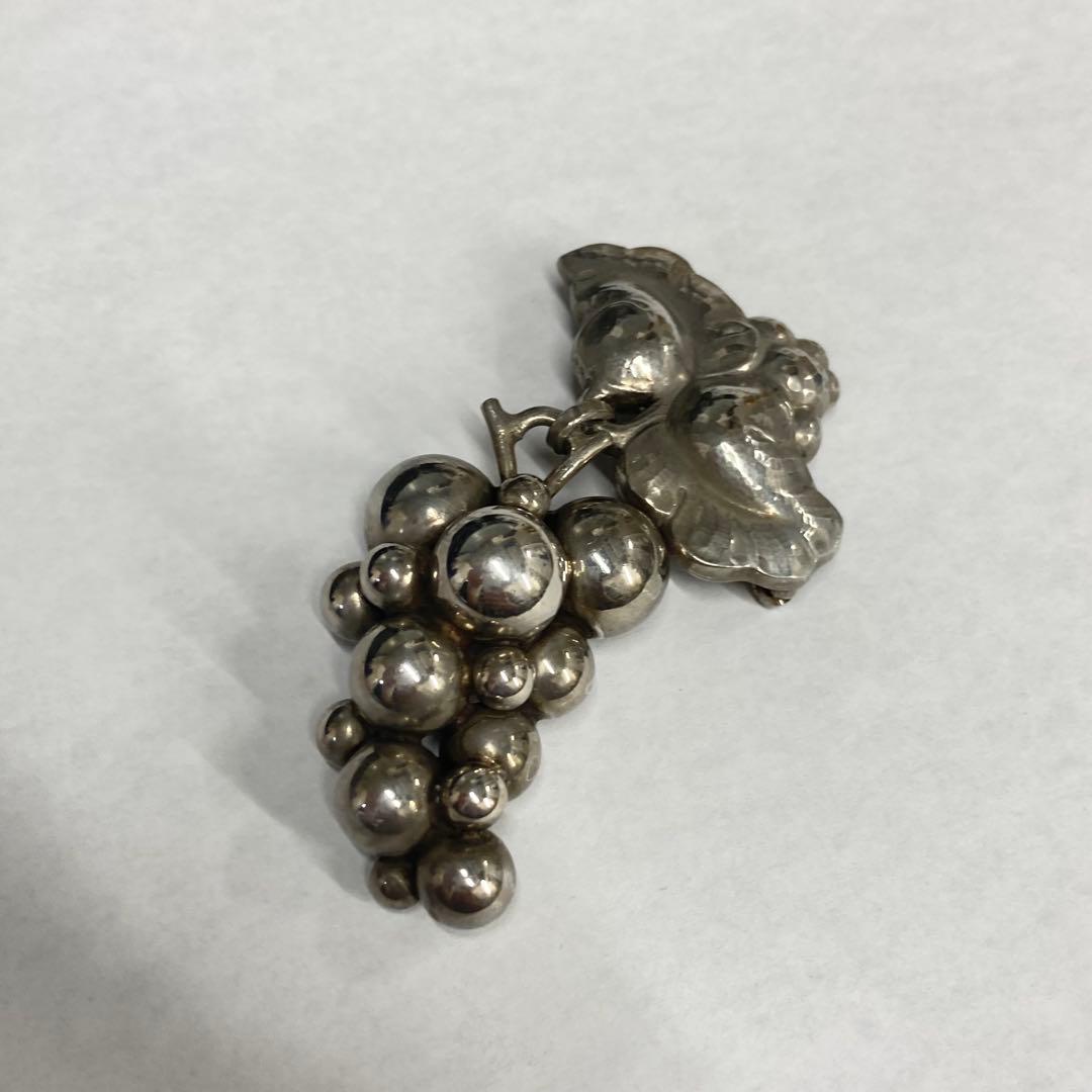 ジョージジェンセン グレープ　ブローチ