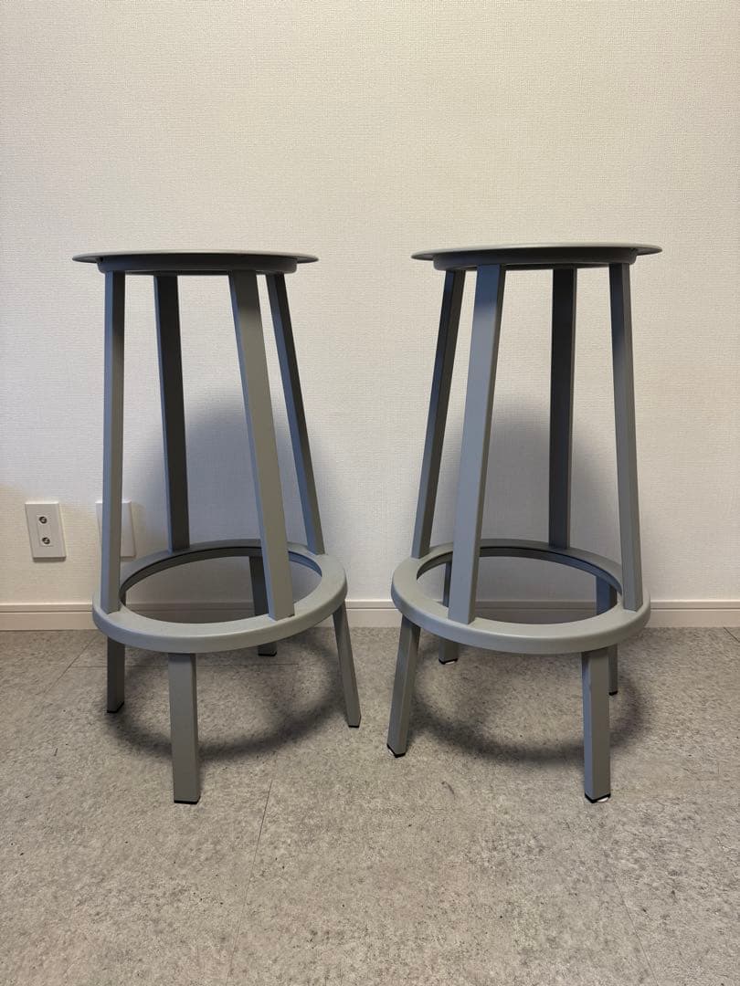 REVOLVER BAR STOOL HIGH 2脚セット