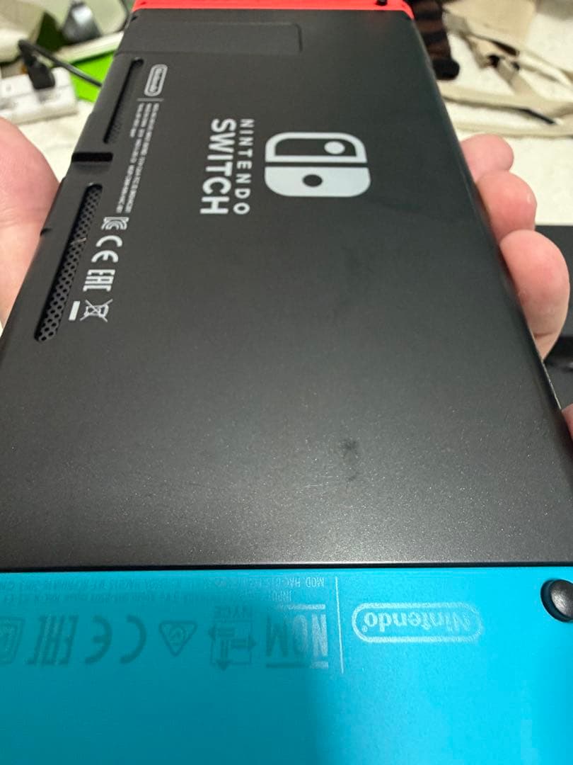 柳田Nintendo Switch 本体 青/赤 Joy-Con