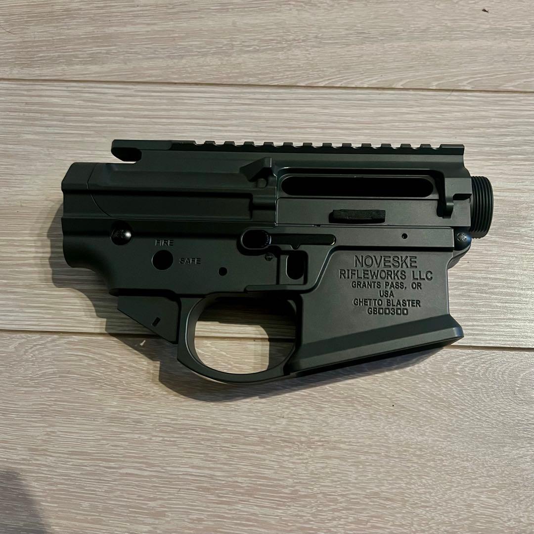 ハンドガード付きマルイ MWS用NOVESKE N4 レシーバーセット