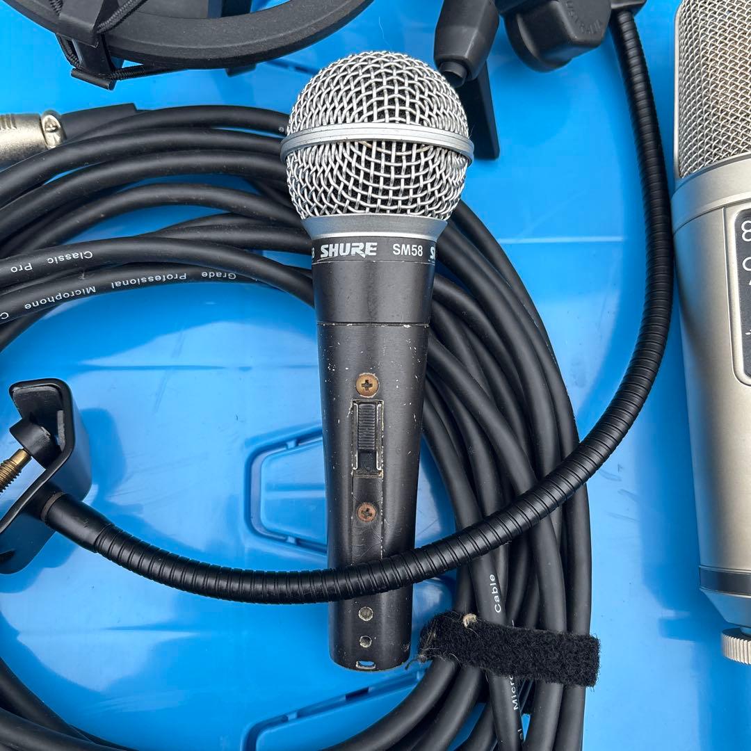 RODE NT2-A・SHURE SM58