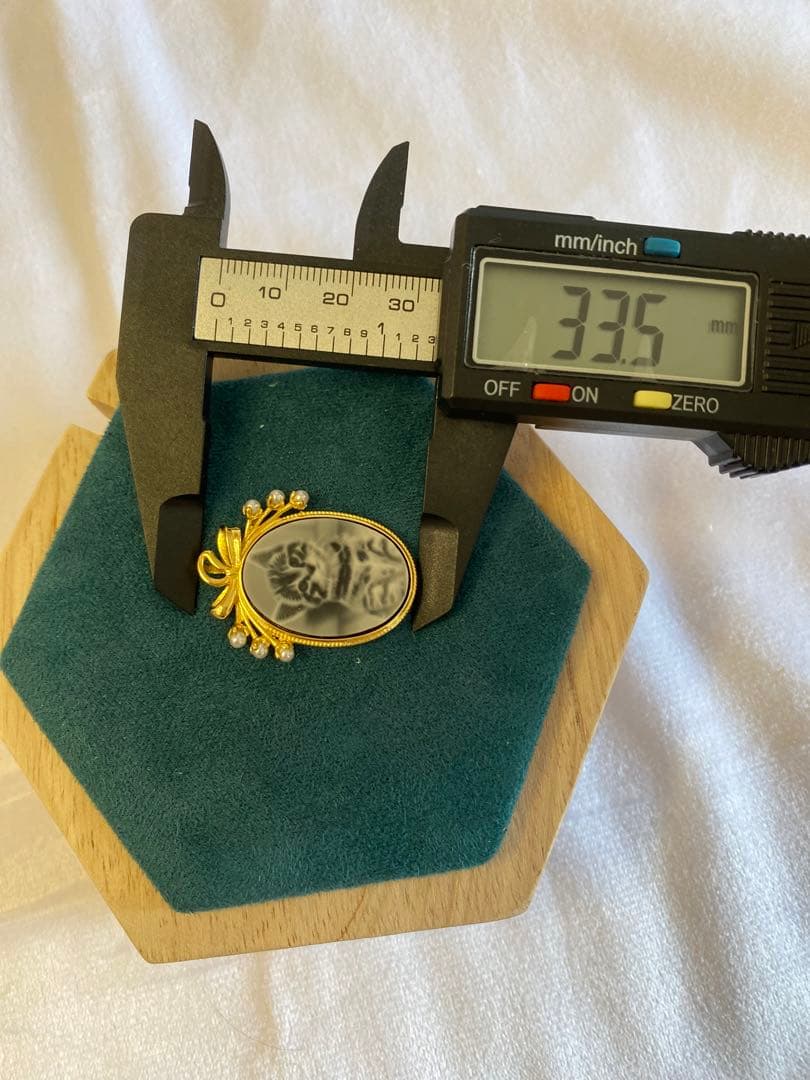 天然瑪瑙　カメオ　猫ちゃん　子猫　ペンダントトップ　天然石　高品質