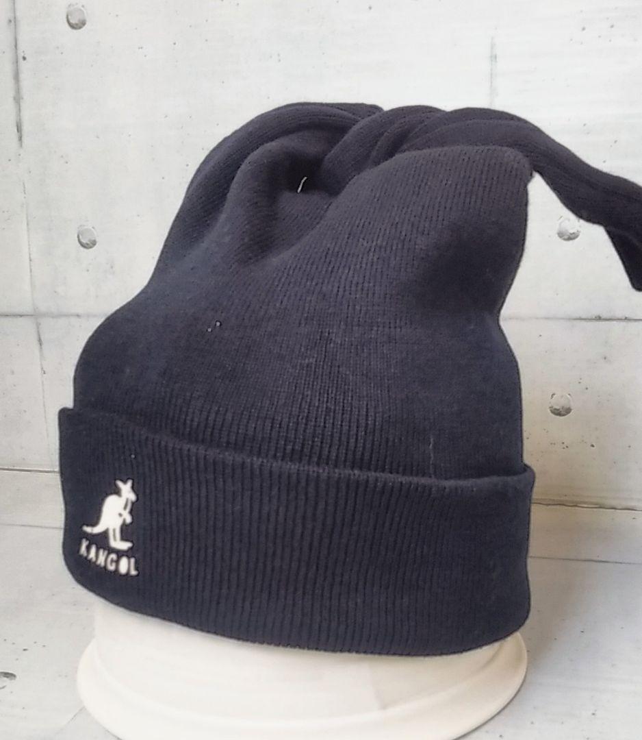 【希少90's】KANGOL カンゴール うさぎ耳 ニット帽 (イギリス製)