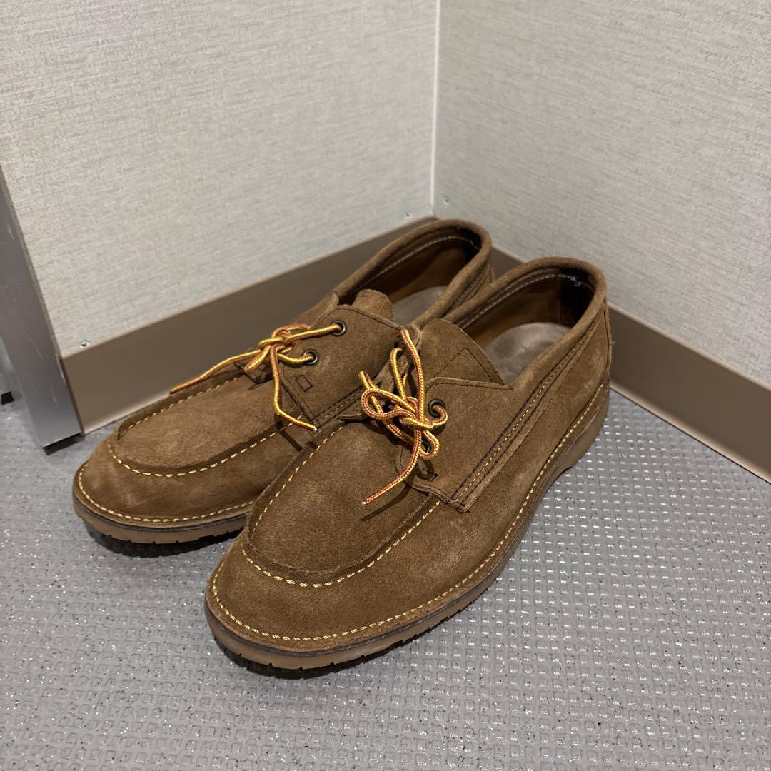 レッドウィング　ブラウン スエード モカシン