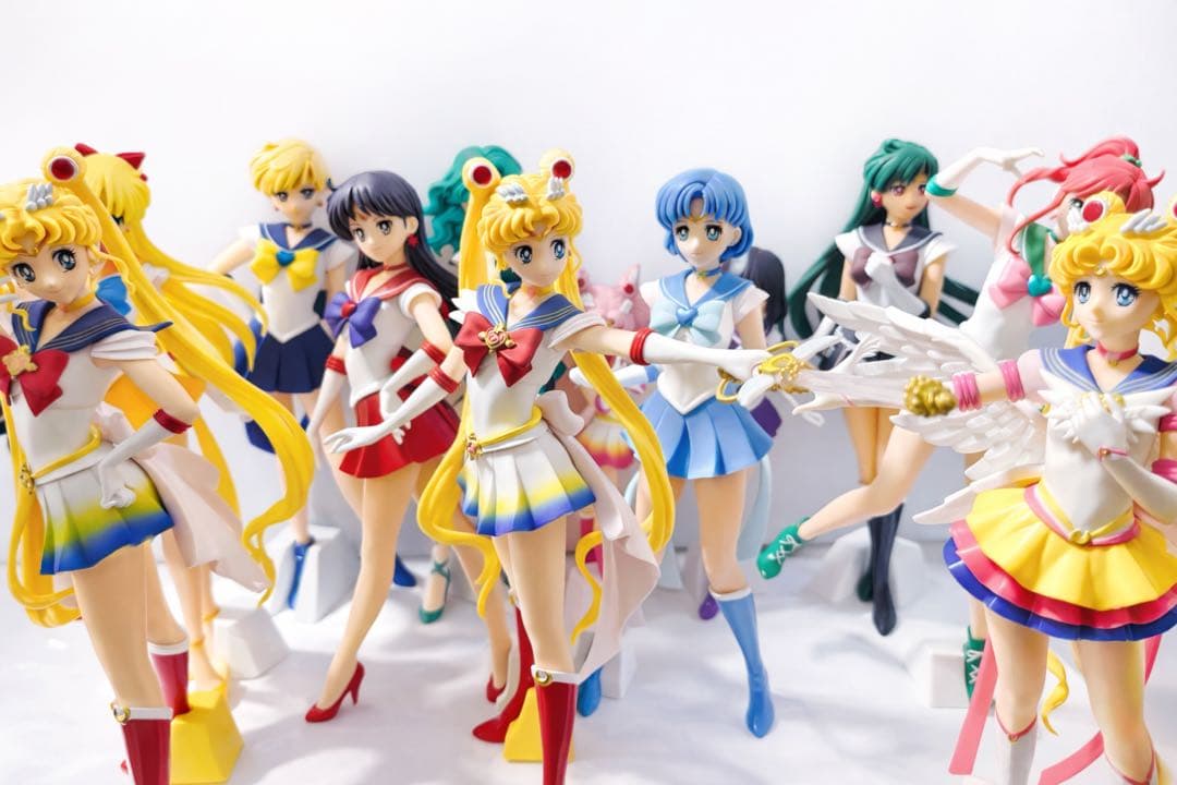 セーラームーン　GLITTER&GLAMOURS フィギュア　14体セット