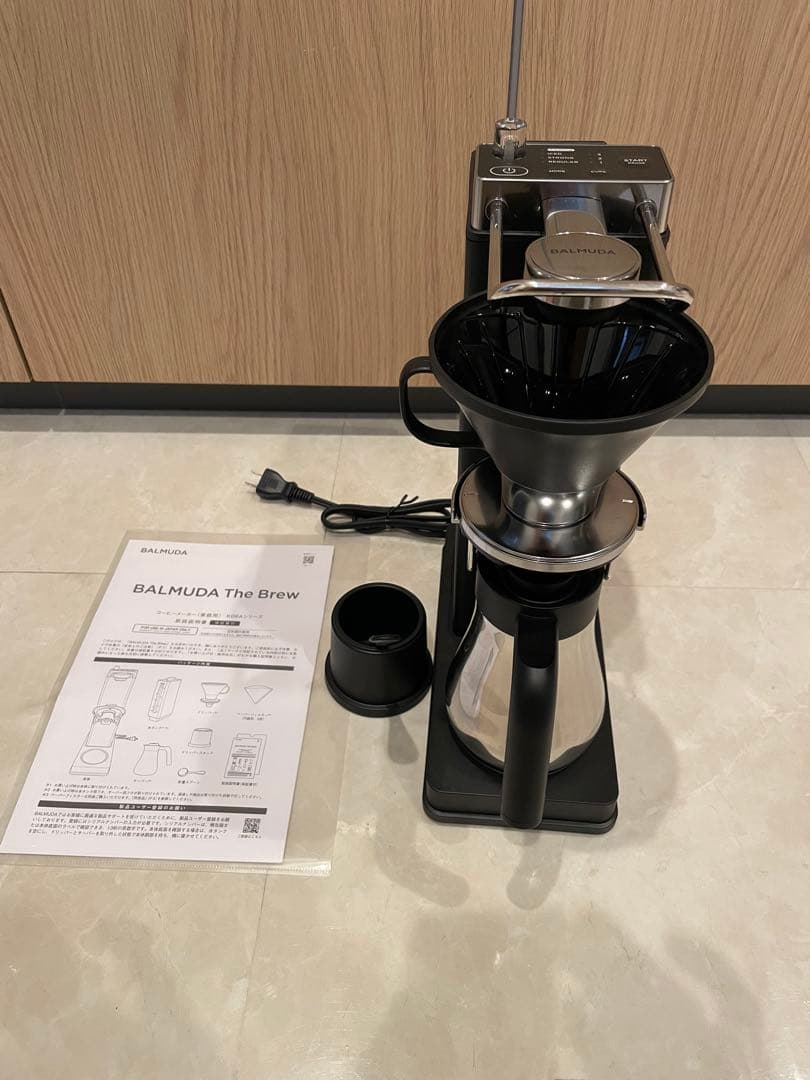 コーヒーメーカー・エスプレッソマシン BALMUDA The Brew K06A-BK