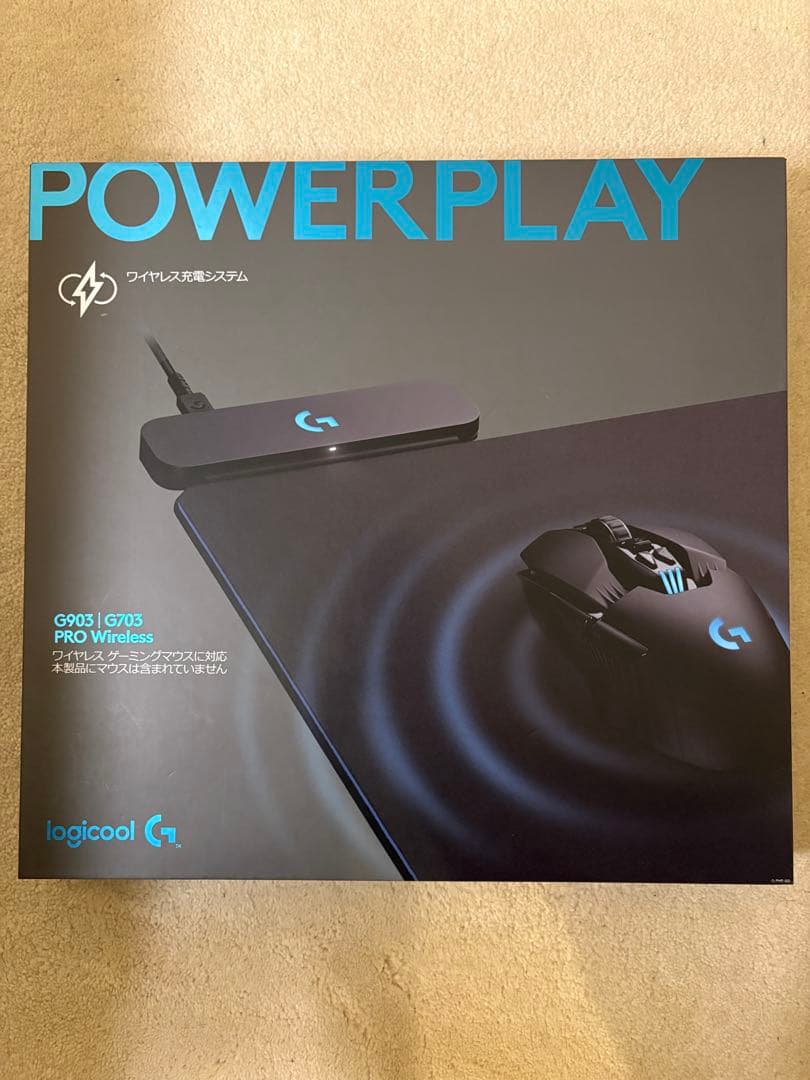 新品未開封 logicool ワイヤレス充電マウスパッド G-PMP-001