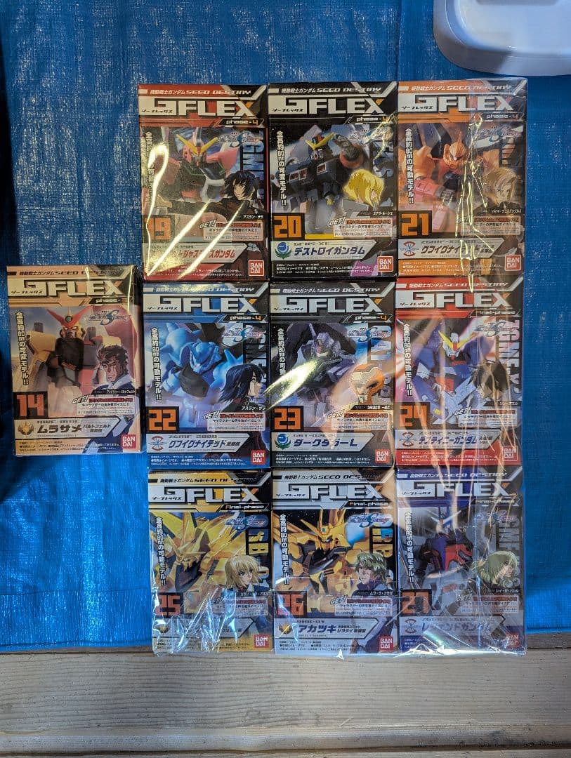 〈新品未開封〉食玩 G FLEX20種 ～ガンダムSEED DESTINY