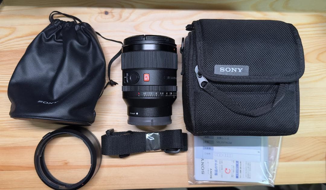 美品 SONY FE 35mm F1.4 GM SEL35F14GM ソニー
