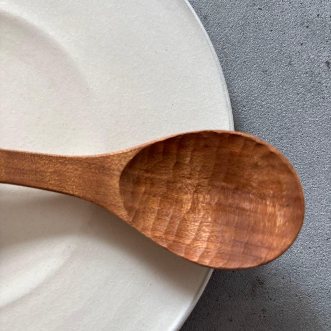 ◆希少◆アキヒロウッドワークス　スプーン＆フォーク