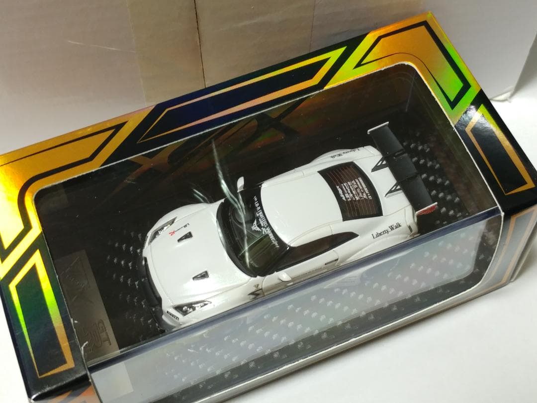 YM ERROR 404 1/64 日産 GT-R R35 LBWK ホワイト
