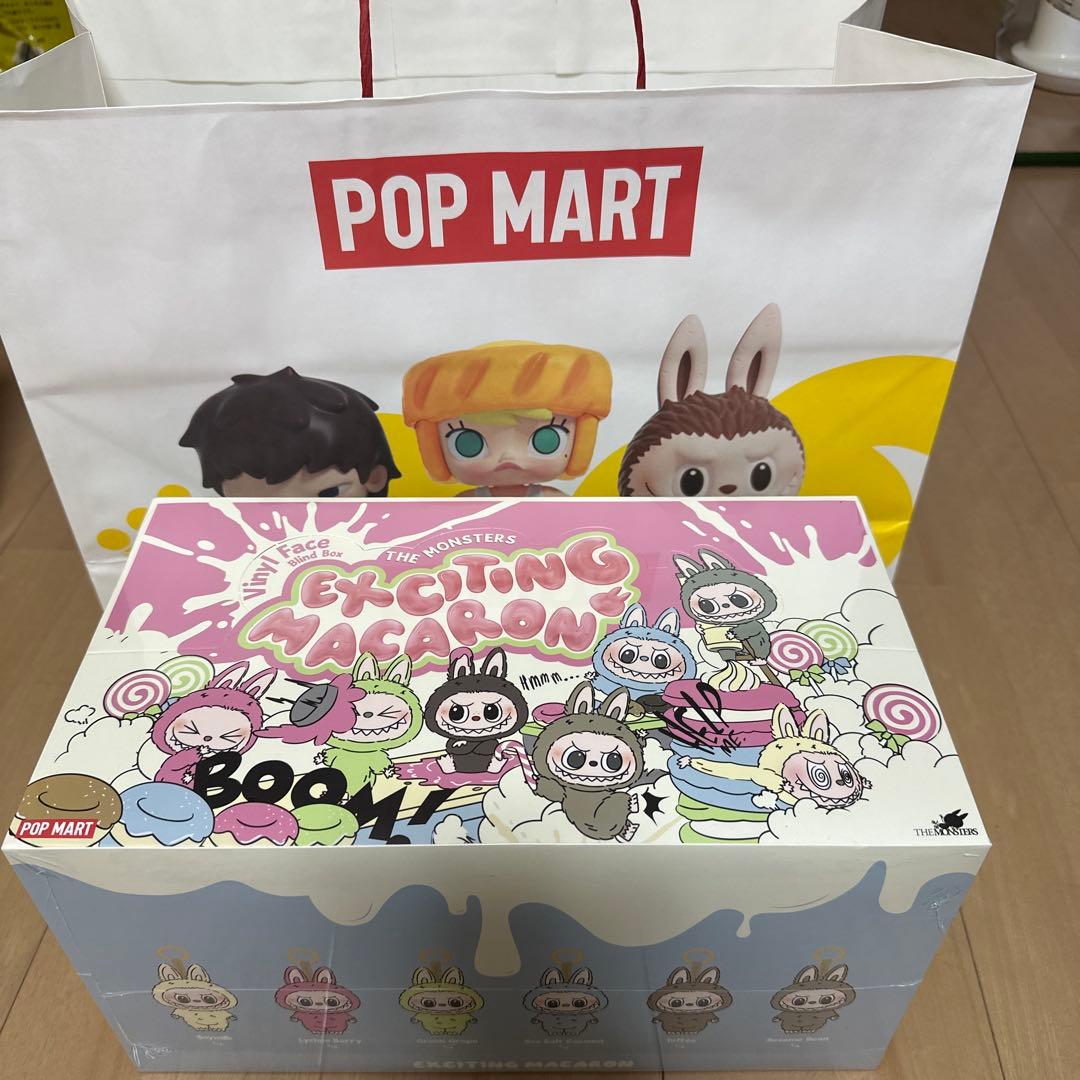 新品未開封 POPMART LABUBU ぬいぐるみ マカロン アソートボックス