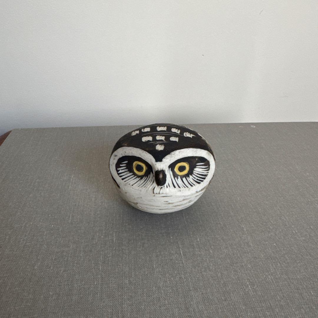 グスタフスベ　フクロウの置物