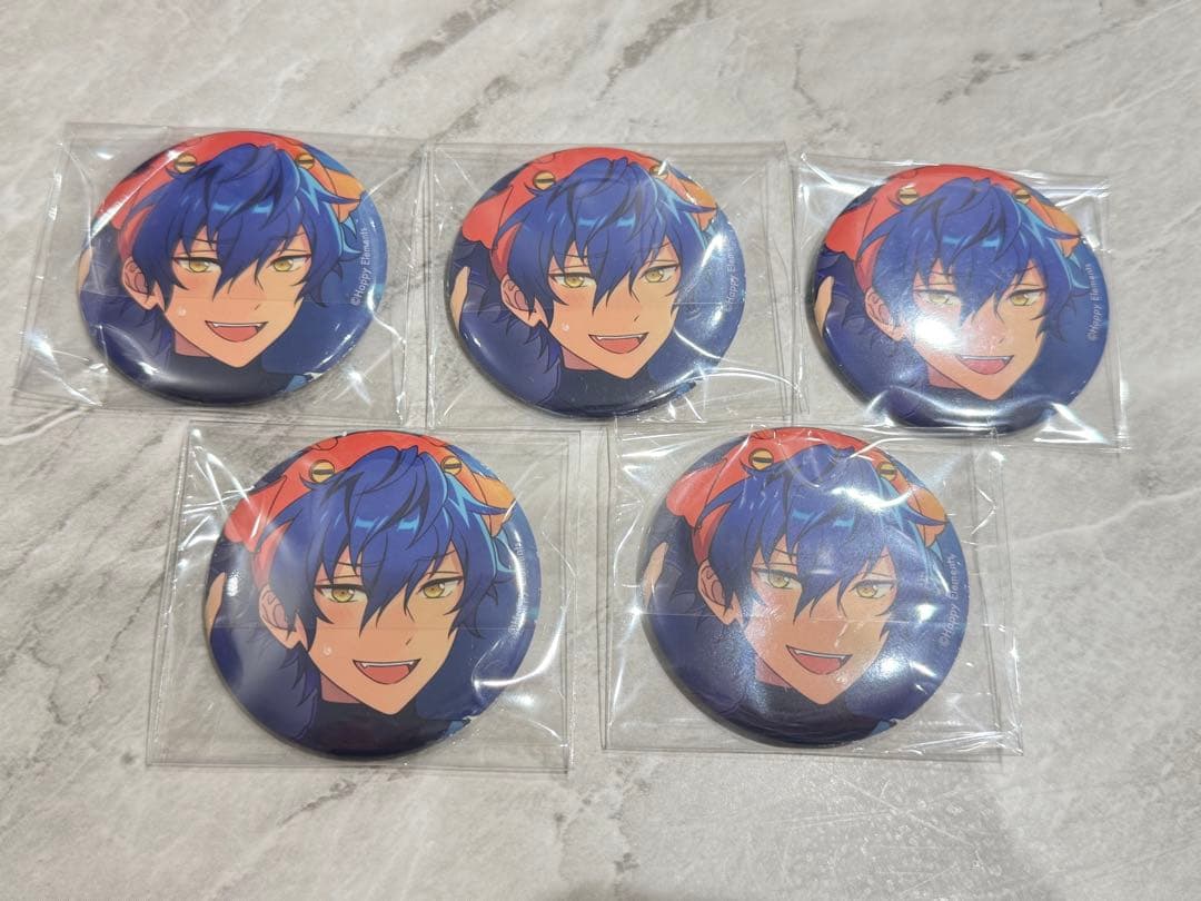 あんスタ 漣ジュン コレクション缶バッジ casual 5点