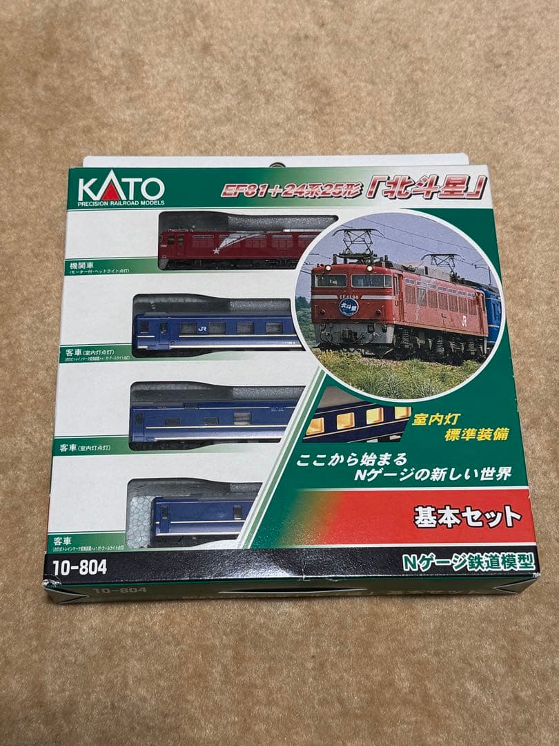 KATO カトー EF81＋24系25形 「北斗星」 基本セット 10-804