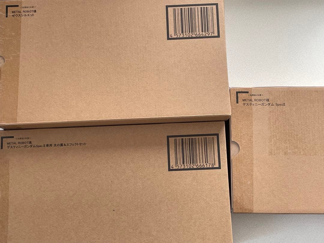 未開封 L ROBOT魂 デスティニーガンダムSpecⅡ 全3点セット
