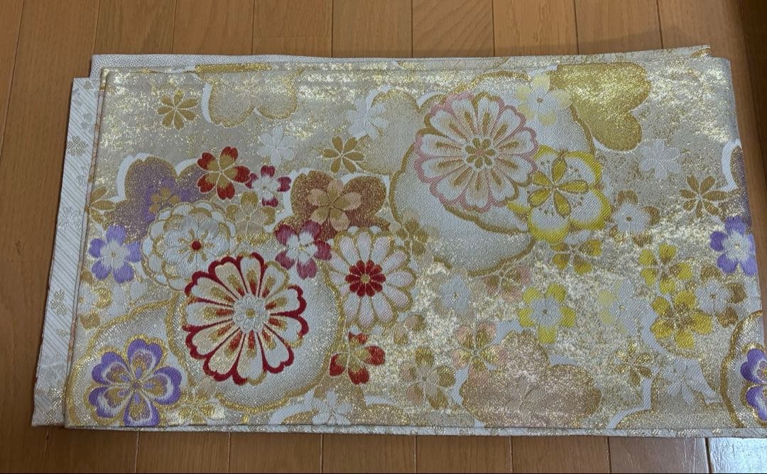 限界価格‼️【限定フルセット】成人式　結婚式　振袖　白　黒　花柄帯