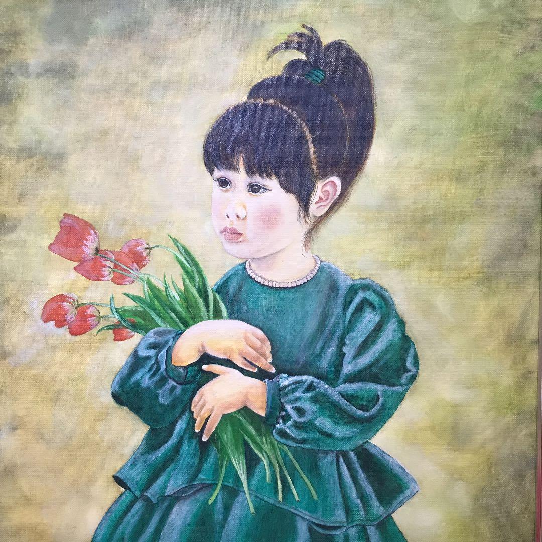 額入り油絵23(F10サイズ)