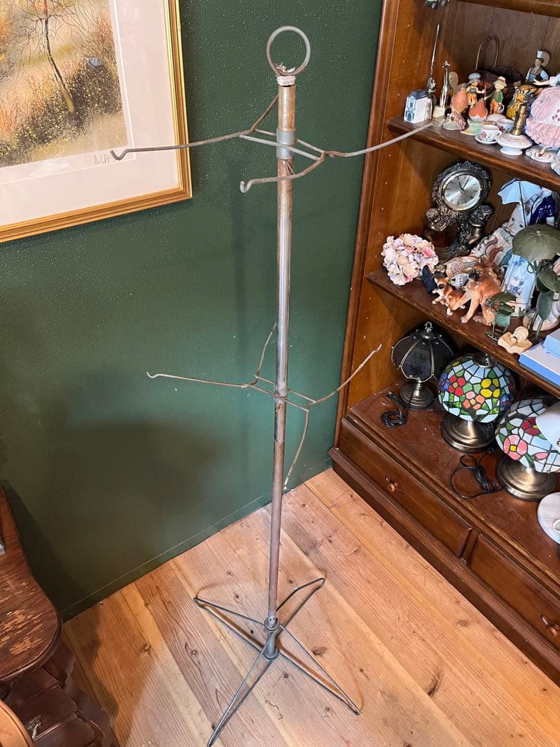 フックラック インテリア アンティーク 昭和レトロ 当時物