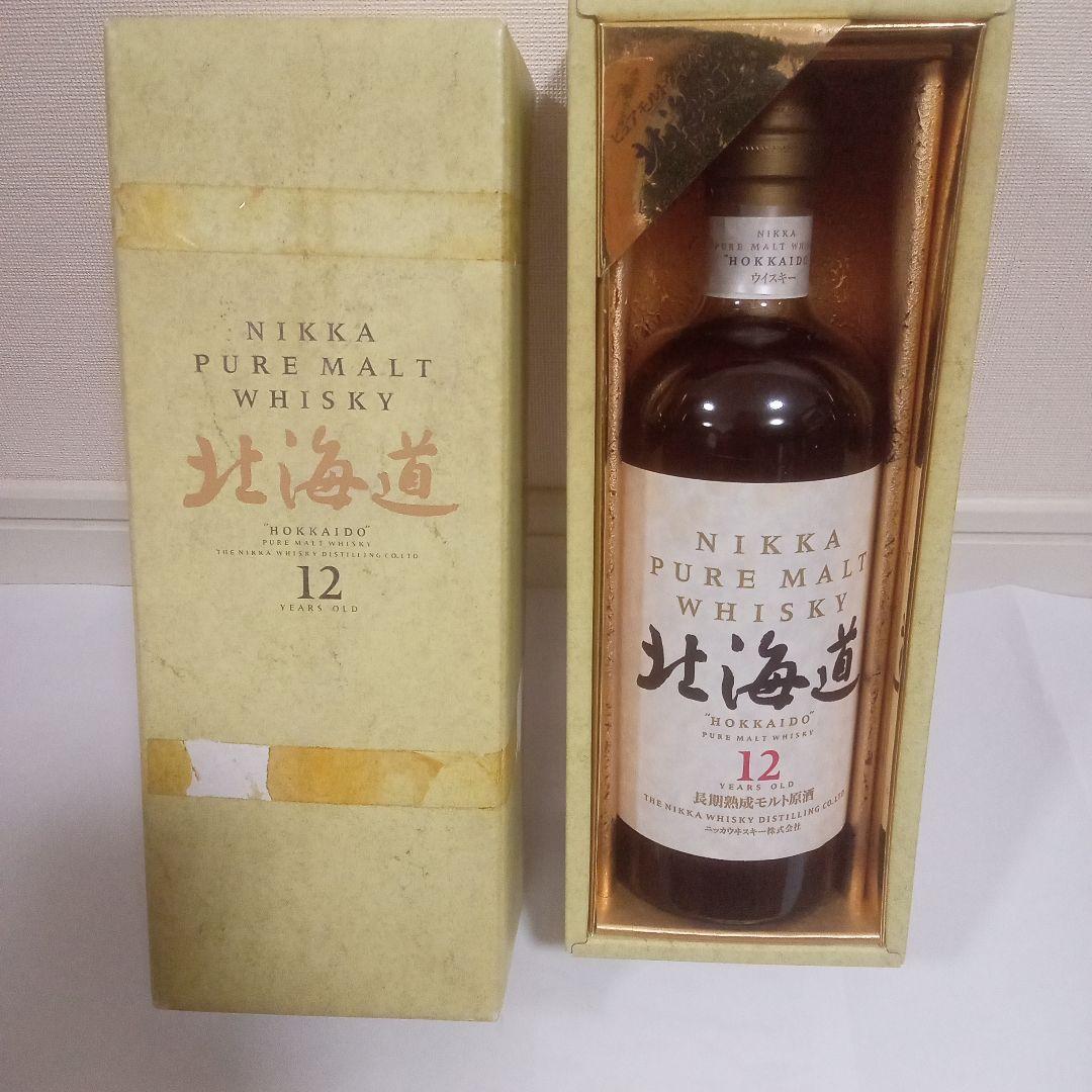 NIKKA PURE MALT WHISKY 北海道　12年 750ml