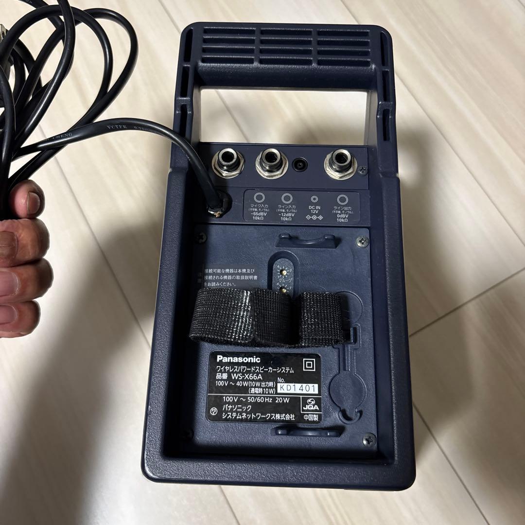 Panasonic パナソニック ワイヤレスパワードスピーカー　WS-X66A