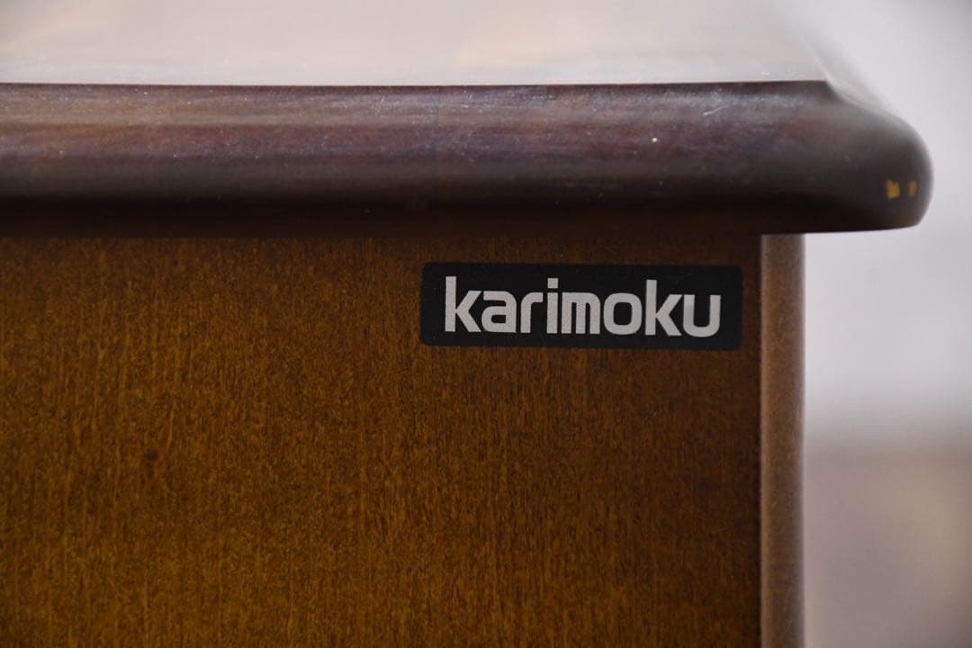 EHK21 カリモク コロニアルシリーズ サイドテーブル ナイトテーブル 電話台