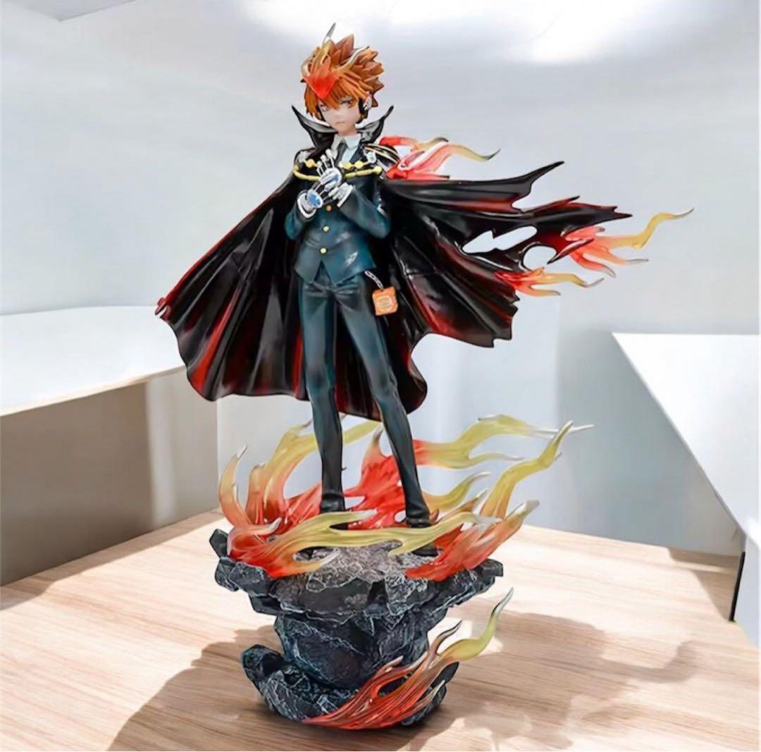 家庭教師ヒットマンREBORN! 沢田　綱吉　フィギュア　34cm 海外輸入品