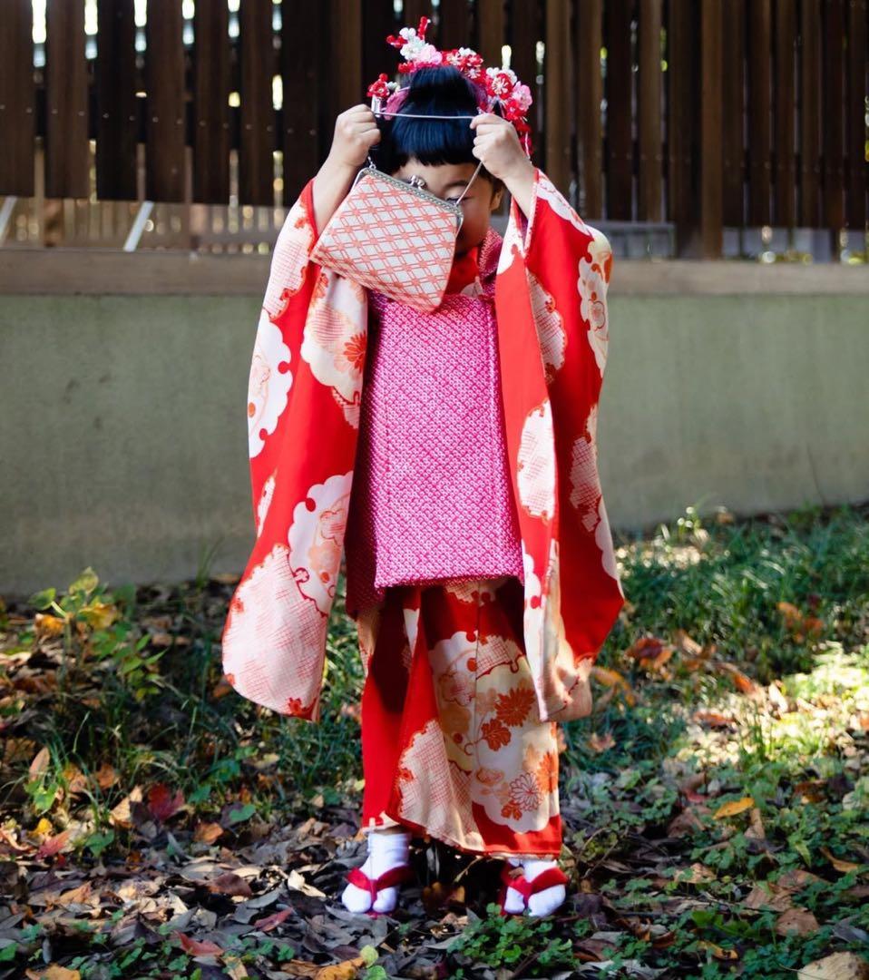 七五三 アンティーク着物セット　3歳