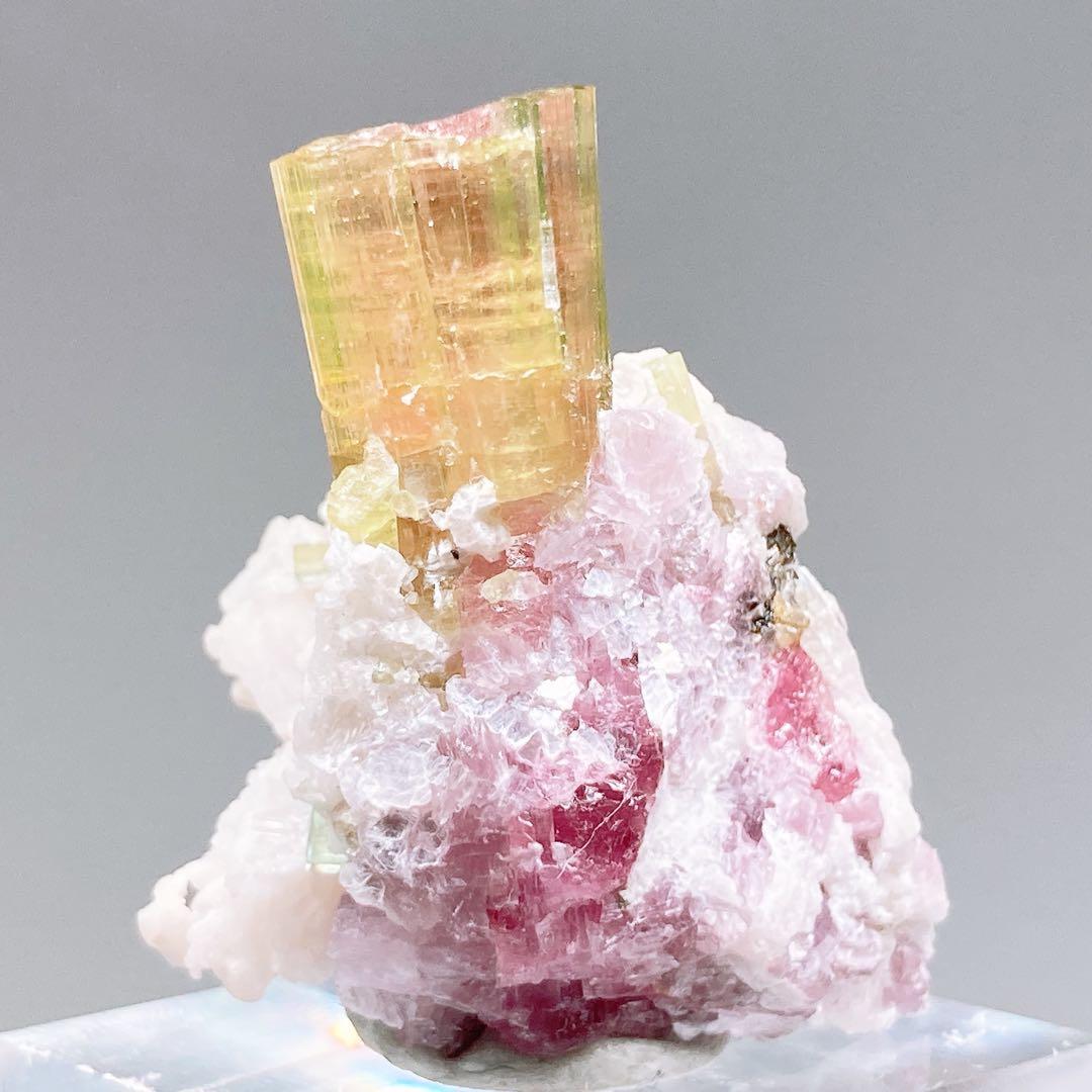 トルマリン　ウォーターメロントルマリン　鉱物標本　原石　194