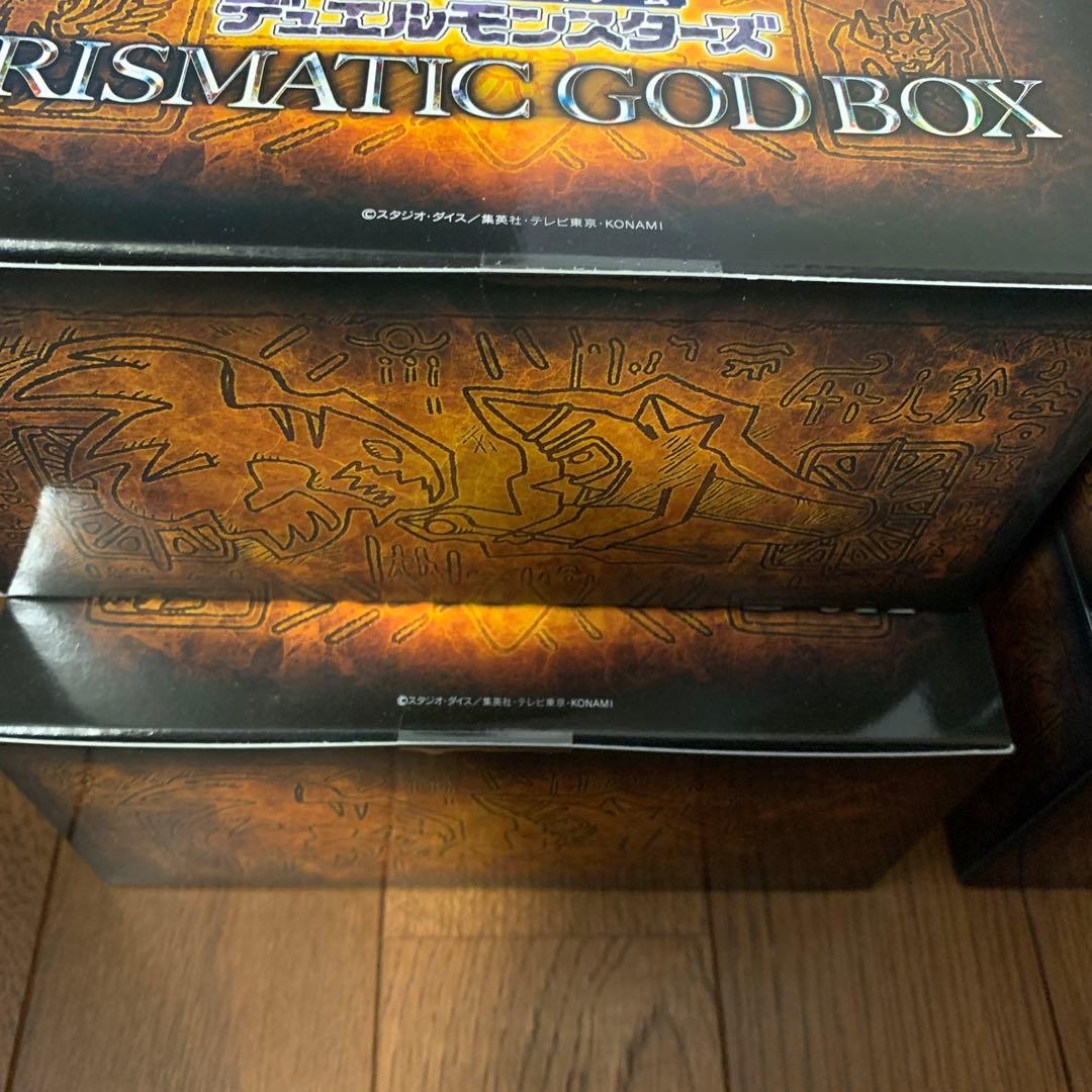 【ラーの翼神竜】4BOXセット　遊戯王　PRISMATIC GOD BOX