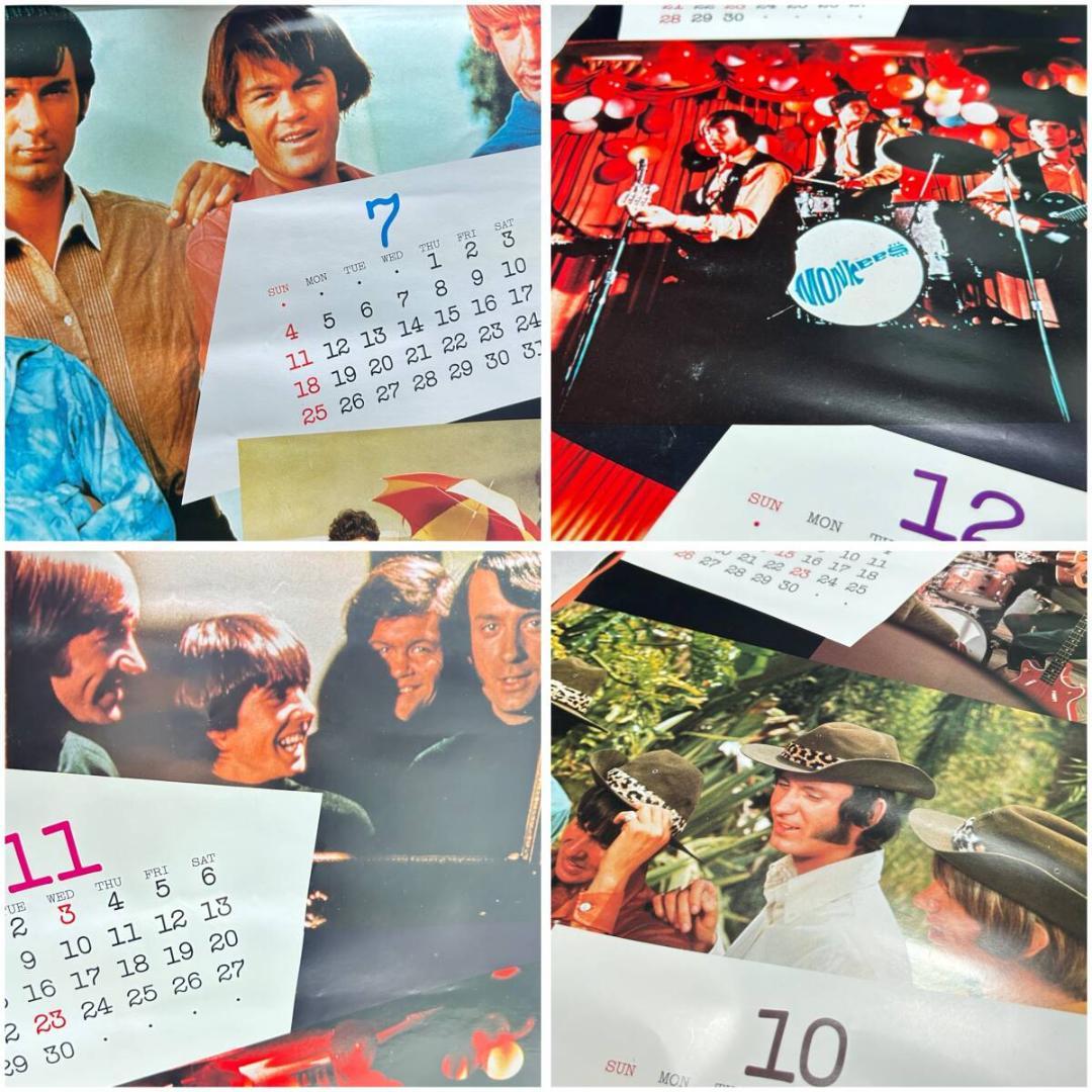 THE MONKEES モンキーズ 1982年カレンダー/非売品/デイビー