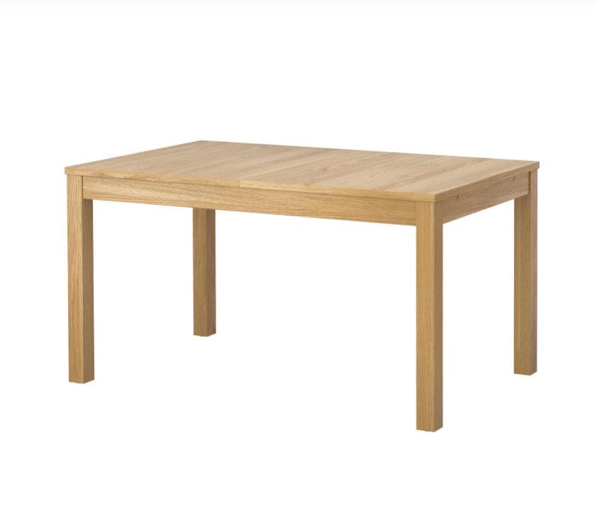 IKEA★BJURSTA　送料込　伸長式テーブル　140/160/180cm