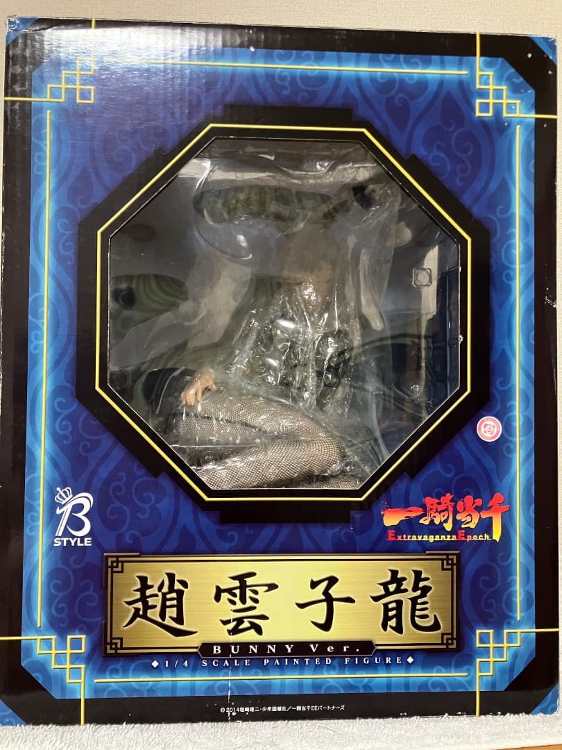 B-STYLE 一騎当千 趙雲子龍 バニーVer. 1/4 完成品フィギュア