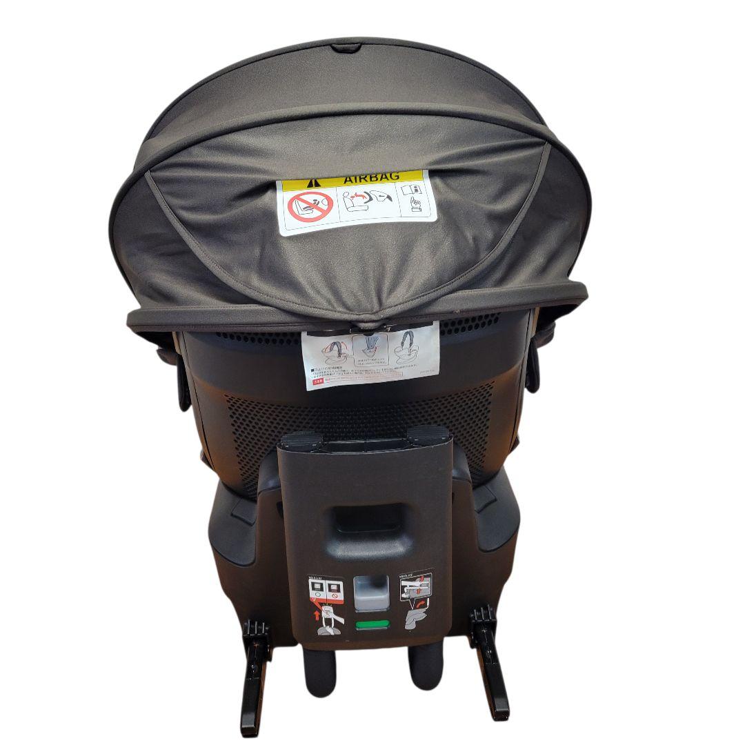 クリーニング済 美品 エールベベ クルット ISOFIX クルット5i グランス