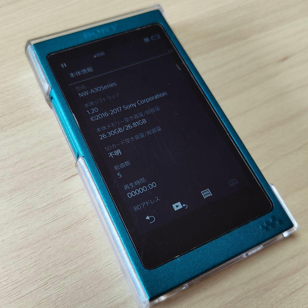 NW-A30Series Sony NW-A36 デジタルオーディオプレーヤー