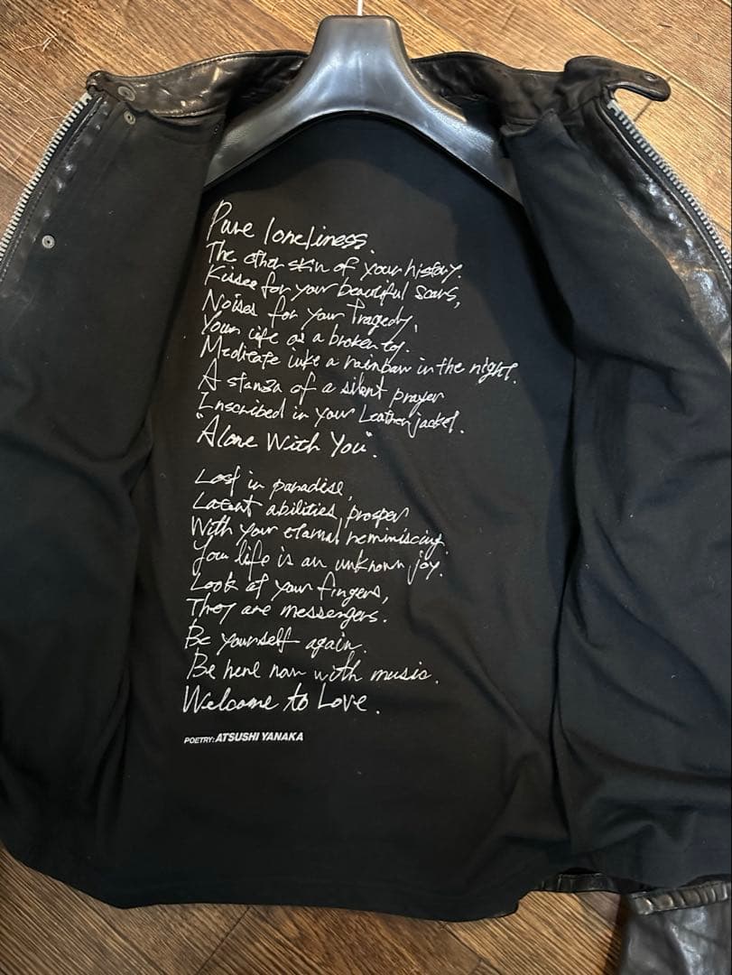 バックラッシュ イタリアンダブルショルダー シングルライダース S