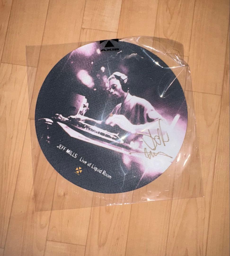 JEFF MILLS直筆サイン スリップマット