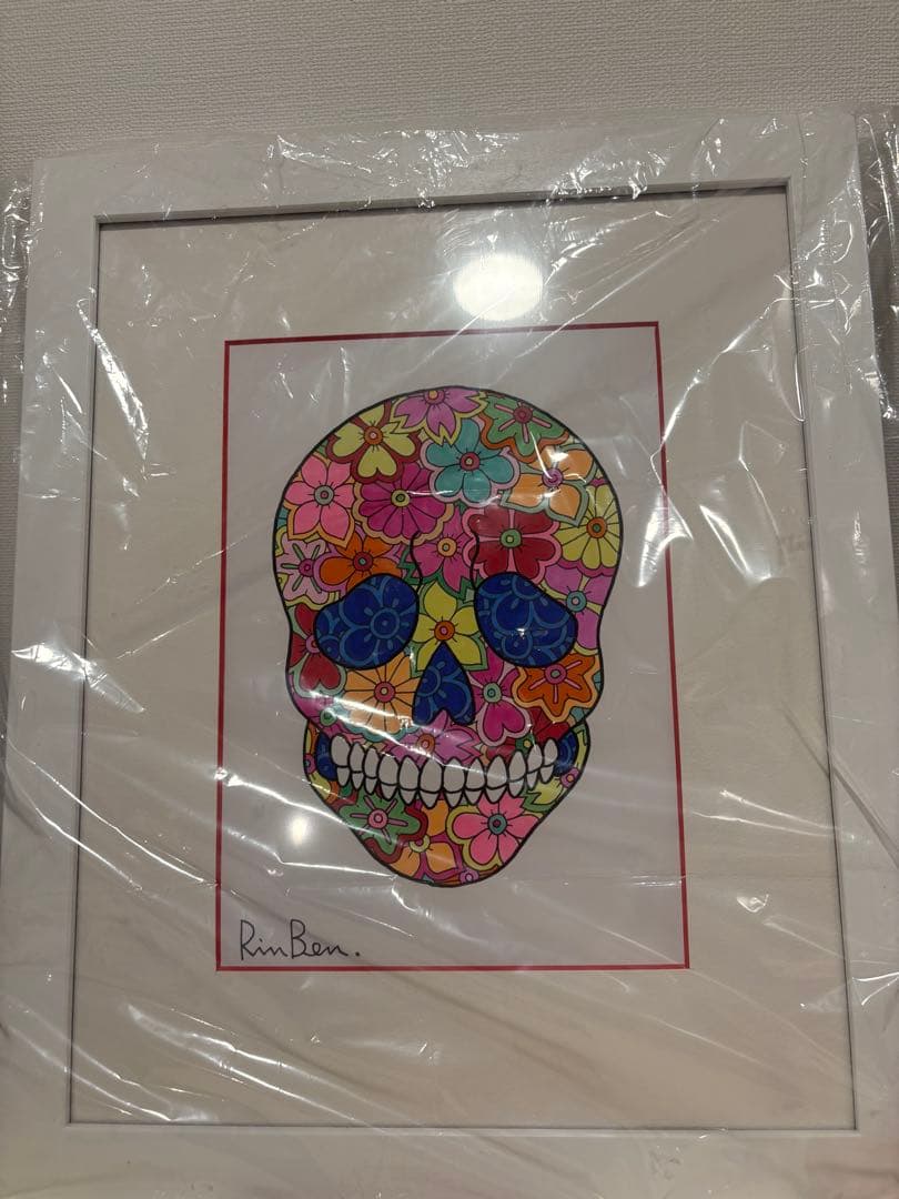 RINBEN 絵画　スカル