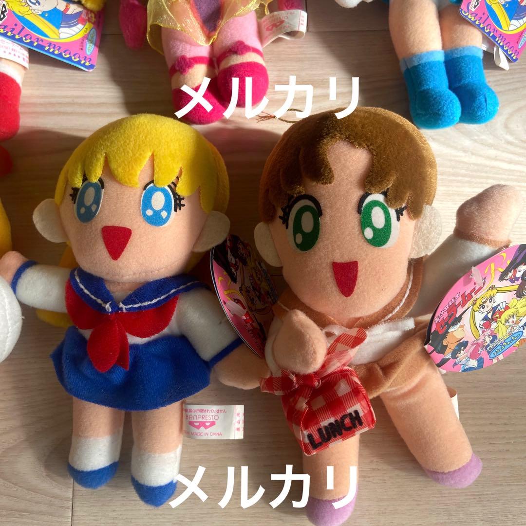 セーラームーン　ぬいぐるみ　平成レトロ当時物　アニメキャラ　非売品　まとめ売り