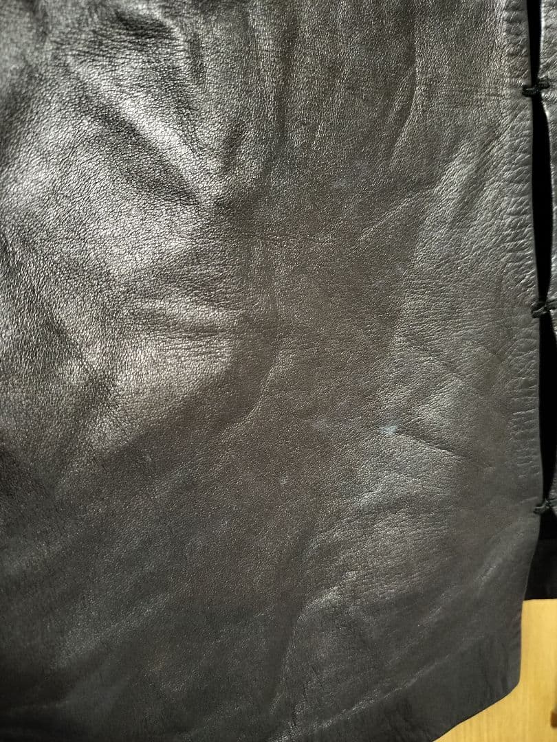 PRADA プラダブラック レザー タイトスカート 38