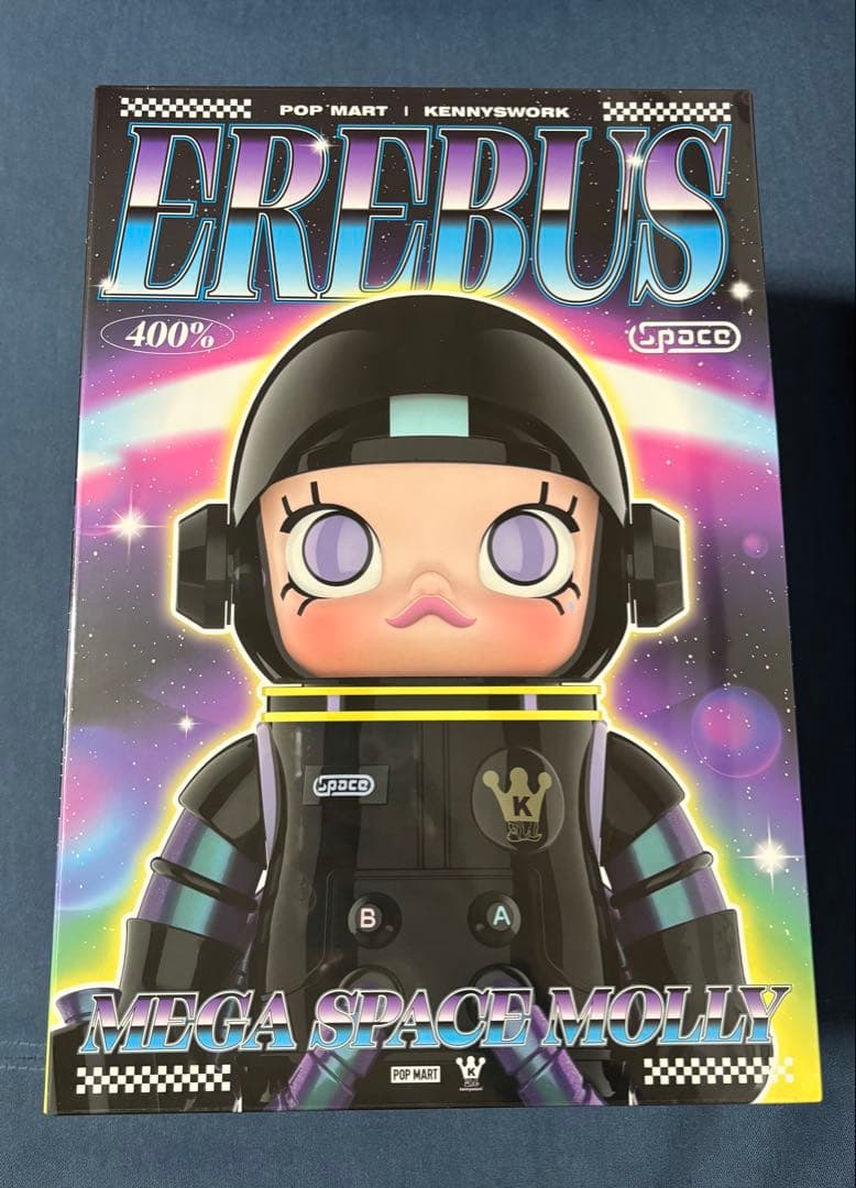 「非売品」ポップマート MEGA SPACE MOLLY 400% Erebus