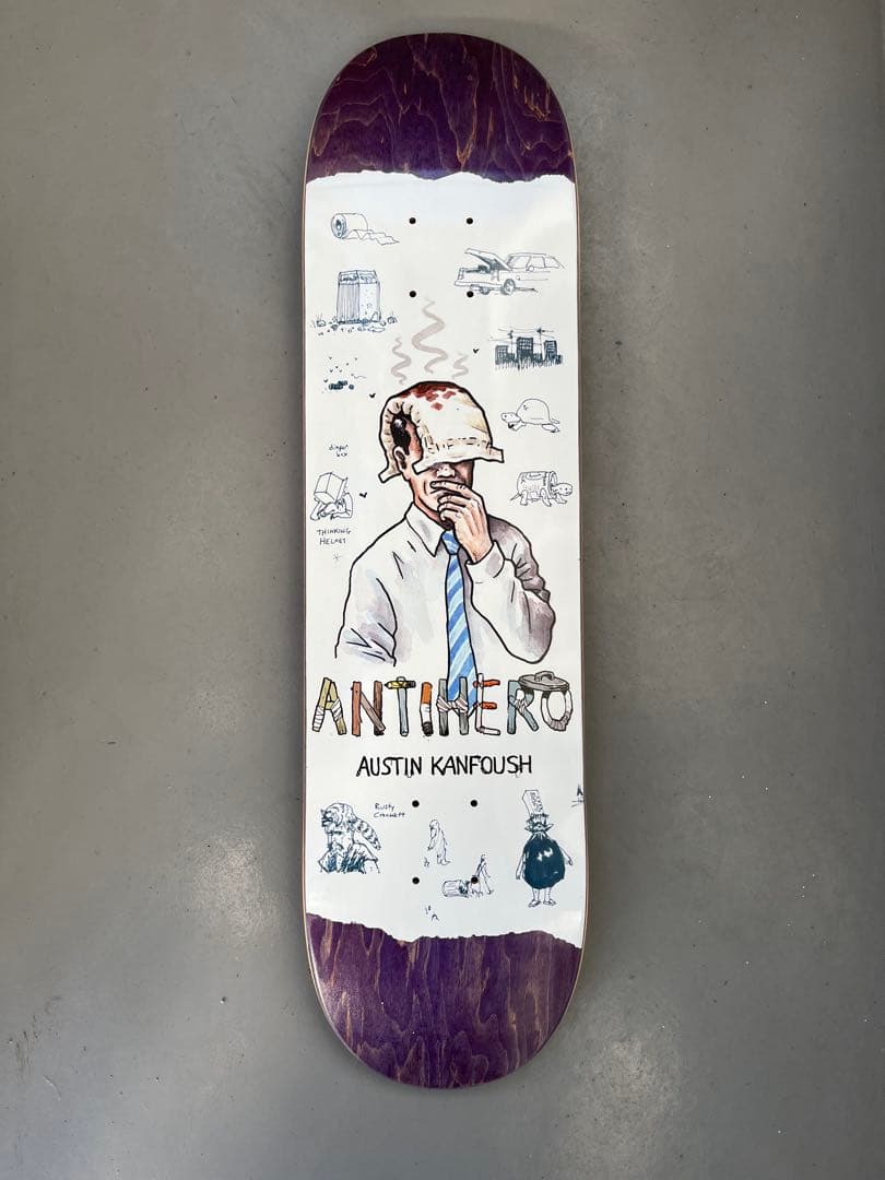 Anti Hero アンチヒーロー　デッキ　8.0インチ