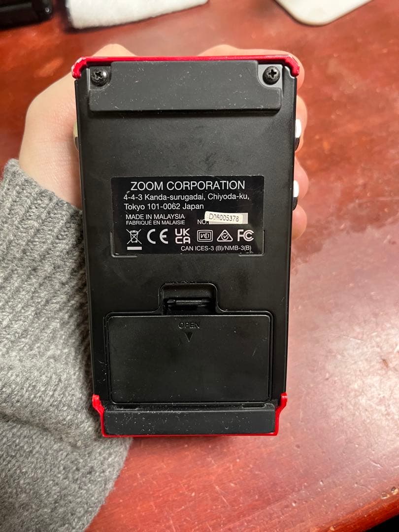 Zoom MS-60B+ マルチエフェクター