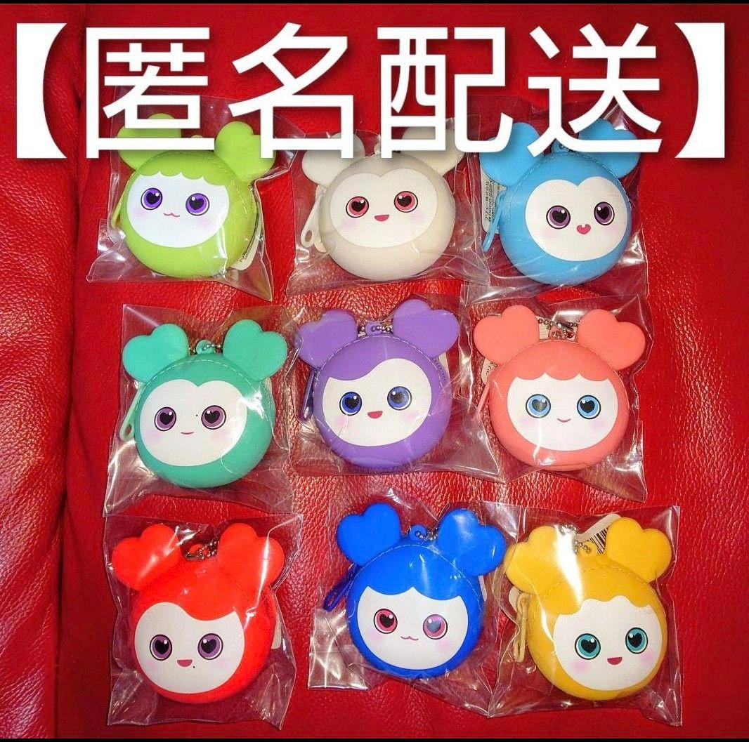 ③ TWICE LOVELYS　シリコンミニウォレット　全種　マスコット　9点